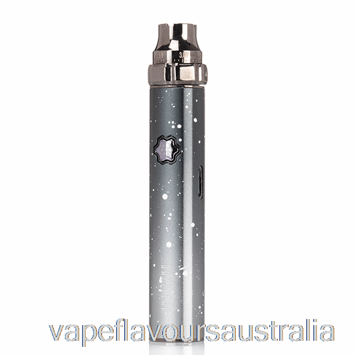 Vape Australia DAZZLEAF SQUARii Top Twist 510 Battery Black Splatter